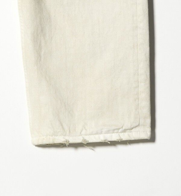 California General Store「＜CGS.＞オーガニックコットン ダスティー ホワイト デニム パンツ」|デニム|