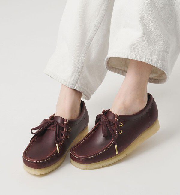 BEAUTY&YOUTH UNITED ARROWS「＜Clarks Originals＞レザー ワラビーブーツ ブラウン」|ロングブーツ|