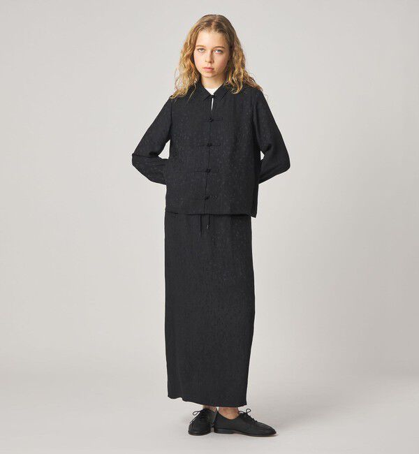 STEVEN ALAN「＜Steven Alan＞フラワー ジャガード チャイナモチーフボタン シャツ」|シャツ・ブラウス|