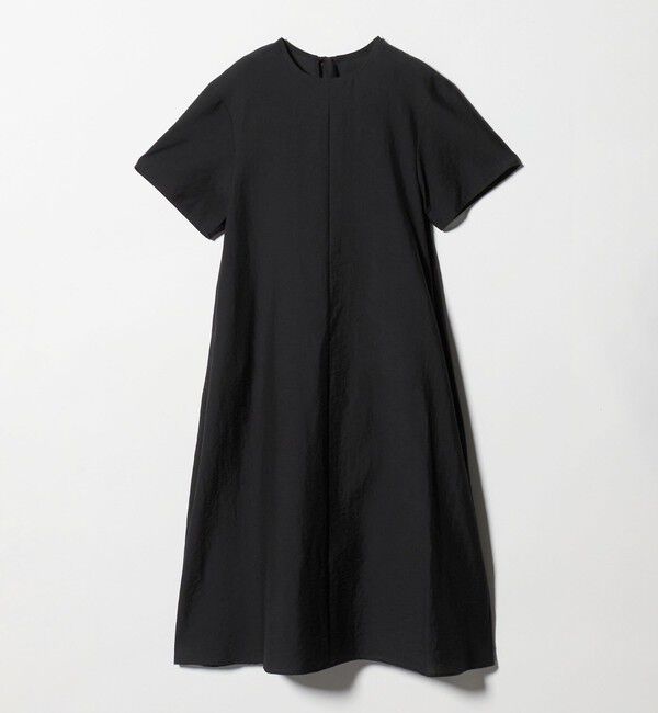 BEAUTY&YOUTH UNITED ARROWS「シアー バックリボン ワンピース ウォッシャブル」|ワンピース|BLACK
