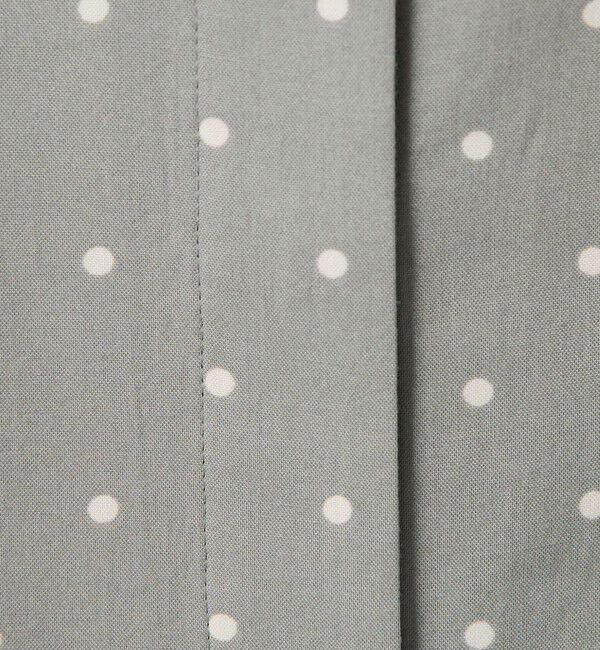 BEAUTY&YOUTH UNITED ARROWS「【WEB限定】ドット フリルスリーブブラウス ウォッシャブル」|シャツ・ブラウス|