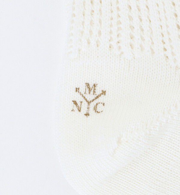 BEAUTY&YOUTH UNITED ARROWS「＜MARCOMONDE＞Eyelet ソックス」|ソックス|