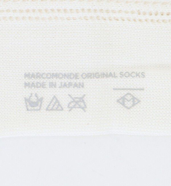 BEAUTY&YOUTH UNITED ARROWS「＜MARCOMONDE＞Eyelet ソックス」|ソックス|