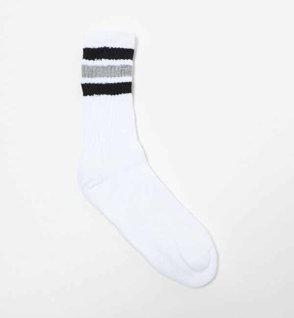 BEAUTY&YOUTH UNITED ARROWS「＜THE RAILROAD SOCK＞ラインソックス 2Pセット」|ソックス|