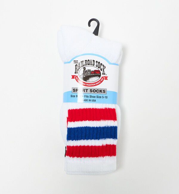 BEAUTY&YOUTH UNITED ARROWS「＜THE RAILROAD SOCK＞ラインソックス 2Pセット」|ソックス|