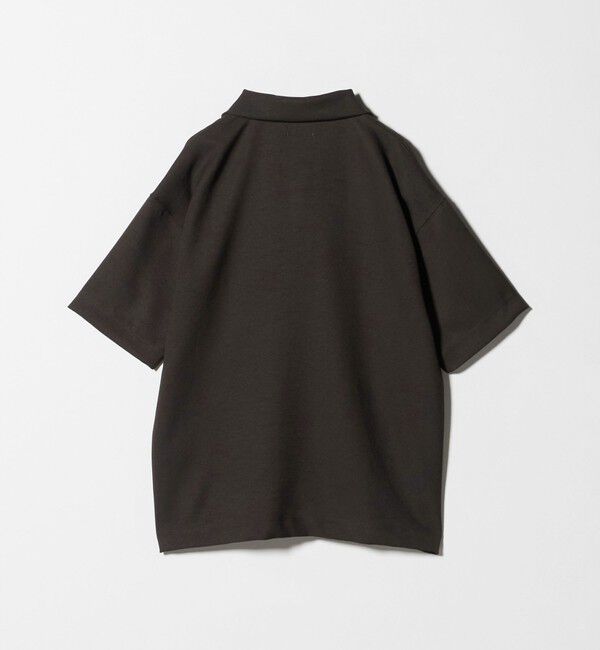 BEAUTY&YOUTH UNITED ARROWS「フュージョン ツイル スキッパー Tシャツ UVカット 透け防止 ストレッチ」|Tシャツ・カットソー|