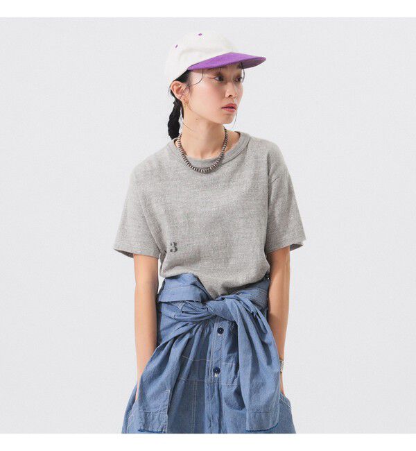 BEAMSBOY「WAREHOUSE & CO. / 別注 ステンシル13 Tシャツ」|Tシャツ・カットソー|GREY