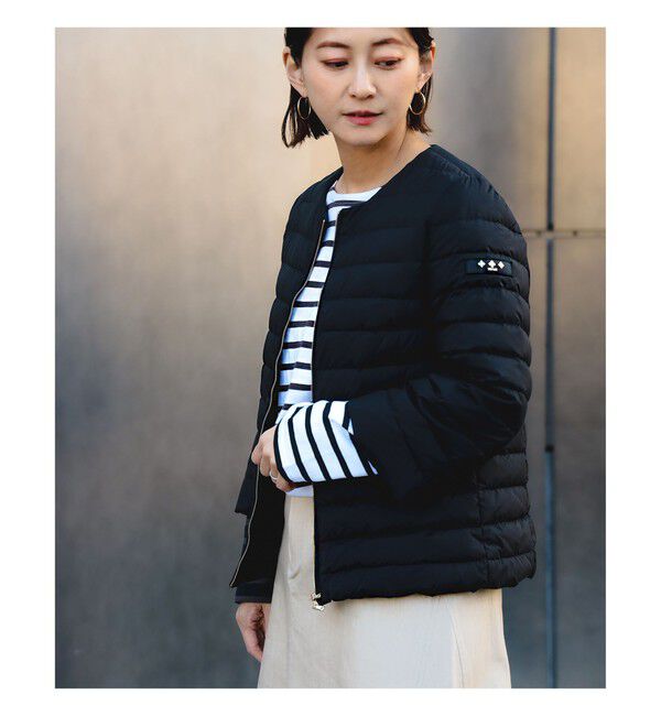 Demi-Luxe BEAMS 「【別注】TATRAS / ACACIA ノーカラー ライトダウンジャケット」|ブルゾン・スタジャン|