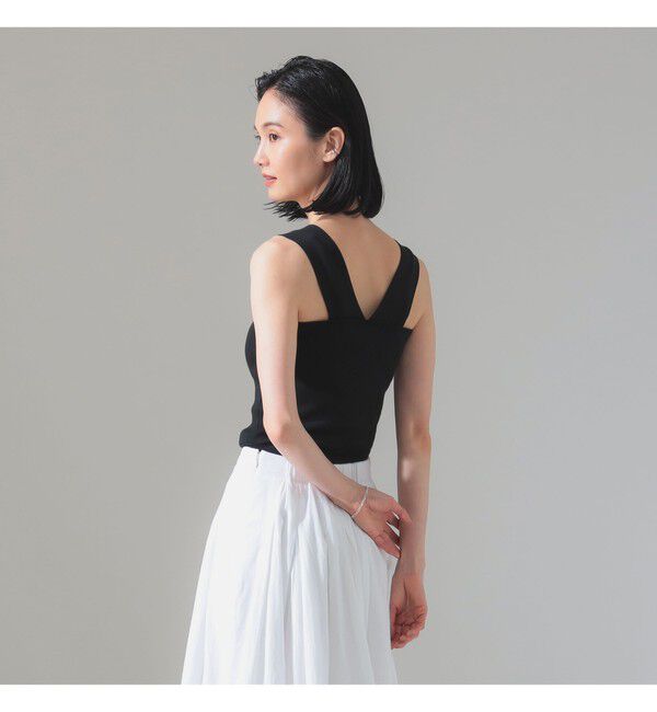 Demi-Luxe BEAMS 「【別注】スタイリスト佐藤佳菜子 &times; SLOANE / ミラノ リブ タンクトップ」|ニット・セーター|