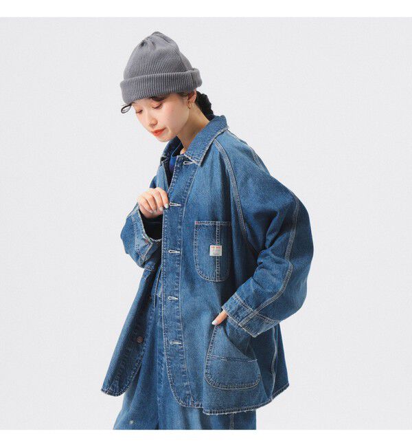 BEAMSBOY「【別注】BIGMAC / フェイド カバーオール」|ブルゾン・スタジャン|INDIGO