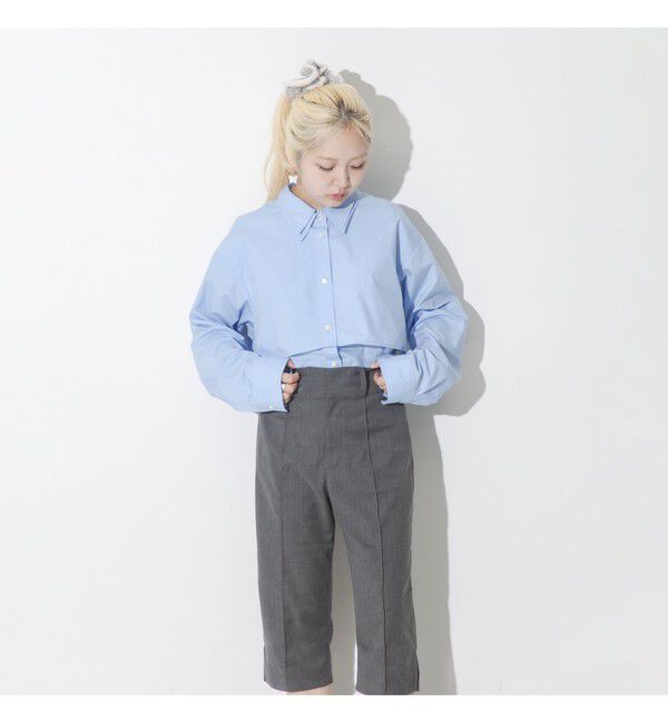 Ray BEAMS 「Ｗカラー レイヤード シャツ」|シャツ・ブラウス|