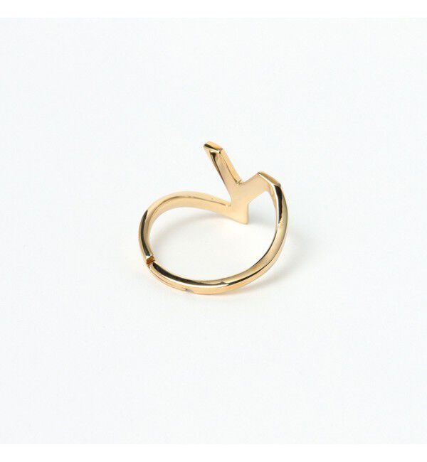 BEAMSBOY「ブラス イニシャル リング」|その他|