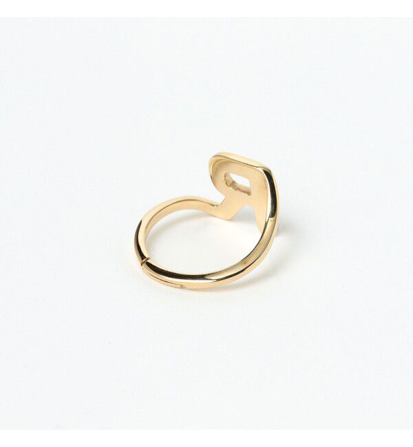 BEAMSBOY「ブラス イニシャル リング」|その他|