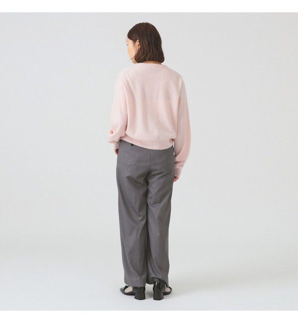 Ray BEAMS 「DANTON / LAMBS WOOL CREWNECK CARDIGAN」|カーディガン|