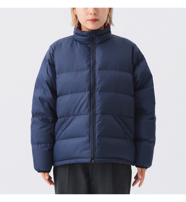 BEAMSBOY「リバーシブル ダウン ジャケット」|ブルゾン・スタジャン|