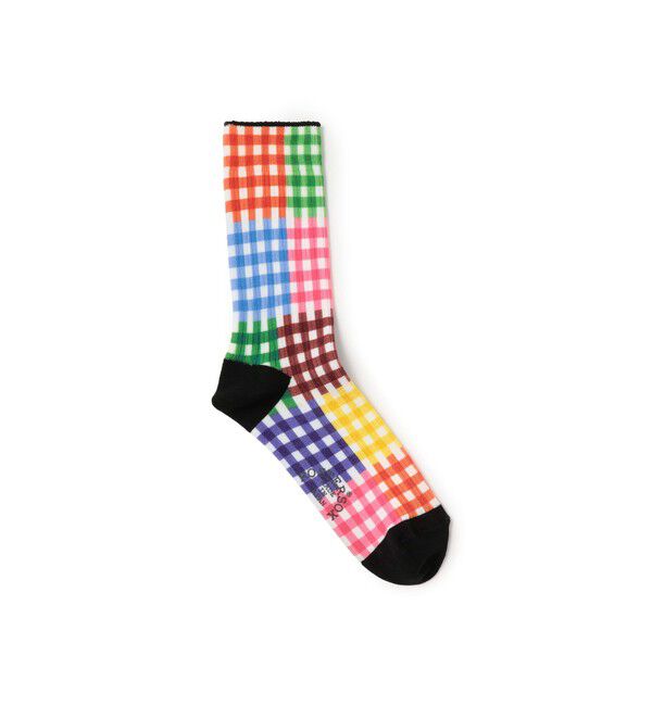 BEAMSBOY「【別注】ROSTER SOX / チェック プリント ソックス」|ソックス|CHECK