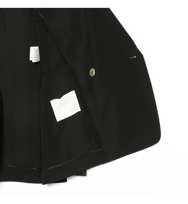 Demi-Luxe BEAMS 「AK+1 / シアー 4ボタン ダブル ジャケット」|ダッフルコート|