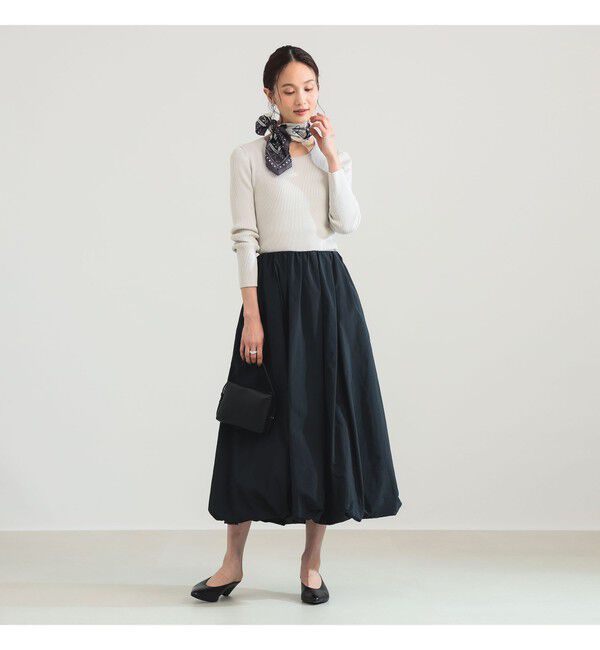 Demi-Luxe BEAMS 「14ゲージ ベーシック リブニット」|ニット・セーター|