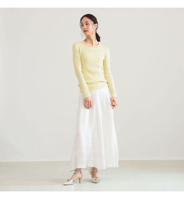 Demi-Luxe BEAMS 「14ゲージ ベーシック リブニット」|ニット・セーター|