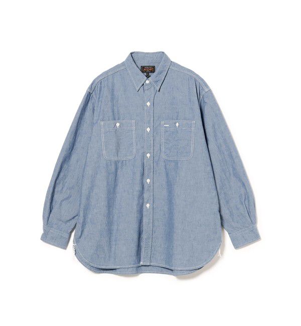 BEAMS PLUS「シャンブレー ワークシャツ」|シャツ・ブラウス|