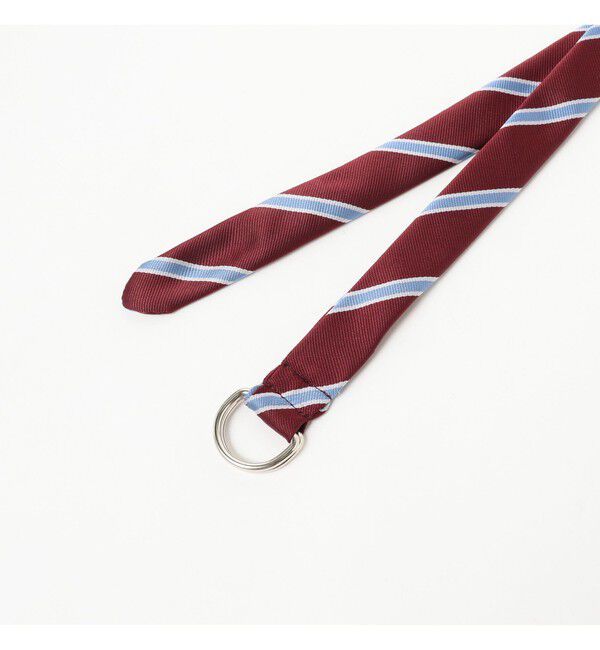 BEAMS PLUS「Double Ring Ribbon Belt」|ベルト|