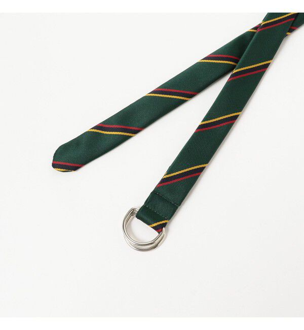 BEAMS PLUS「Double Ring Ribbon Belt」|ベルト|