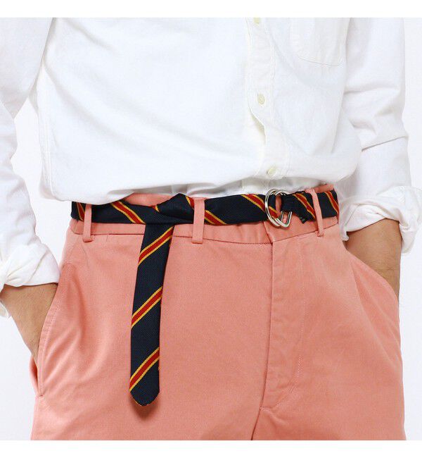 BEAMS PLUS「Double Ring Ribbon Belt」|ベルト|