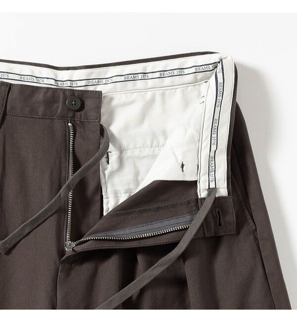 BEAMS「ニュー ワイドチノ パンツ」|チノ|