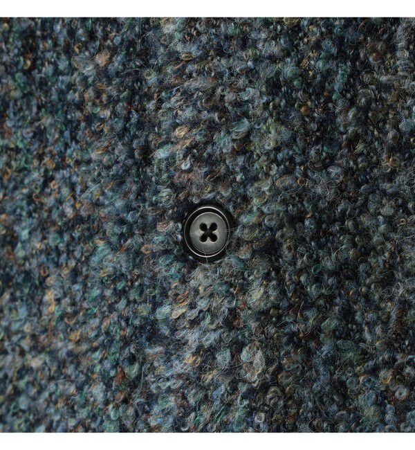 BEAMS「5ゲージ ブークレ カーディガン」|ニット・セーター|