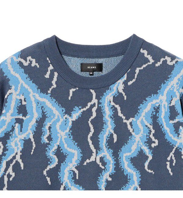 BEAMS「12ゲージ サンダー クルーネック ニット」|ニット・セーター|