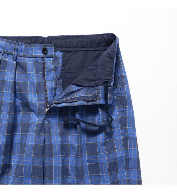 BEAMS「タータンチェック ショートパンツ【ワイドストレートフィット】」|その他|