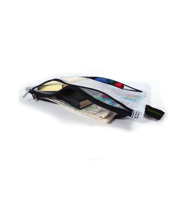 BEAMS「FolderSys / マルチコンパートメントジップバッグ A5」|ポーチ|