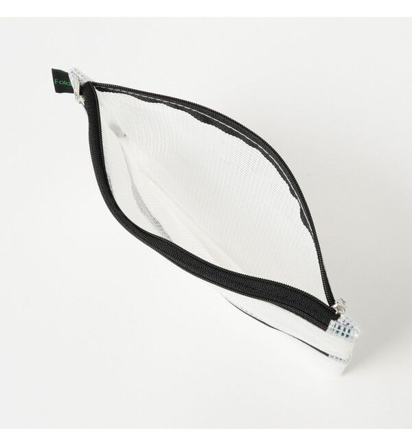 BEAMS「FolderSys / マルチコンパートメントジップバッグ A5」|ポーチ|