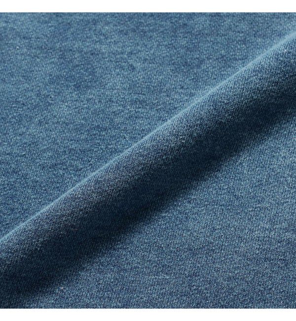 BEAMS PLUS「Sweat Short Sleeve Cut-Off Indigo」|スウェット・ジャージ|