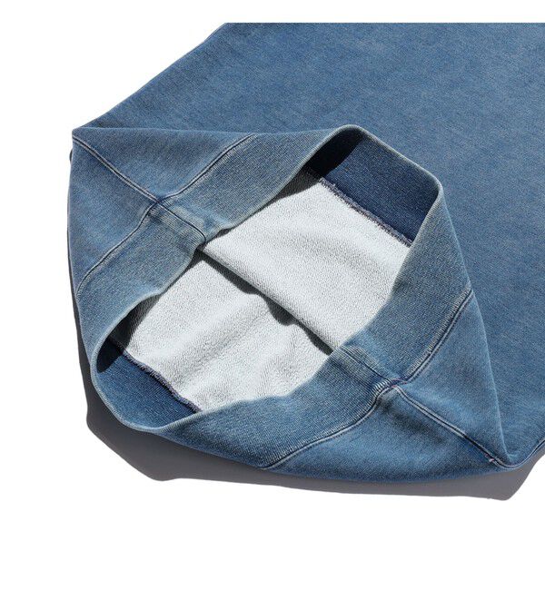 BEAMS PLUS「Sweat Short Sleeve Cut-Off Indigo」|スウェット・ジャージ|