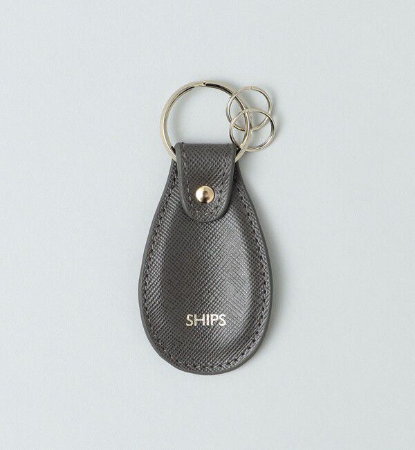 SHIPS「SHIPS: SAFFIANO LEATHER シューホーン キーホルダー」|チャーム・キーホルダー|
