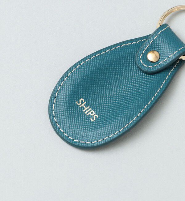 SHIPS「SHIPS: SAFFIANO LEATHER シューホーン キーホルダー」|チャーム・キーホルダー|