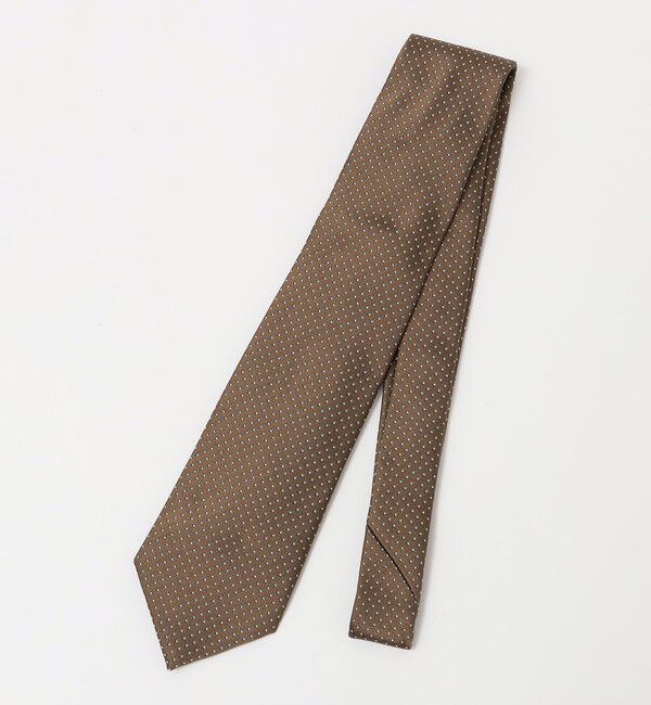 SHIPS「SHIPS: フォサッティ サテン ピンドット ネクタイ」|ネクタイ・蝶ネクタイ|