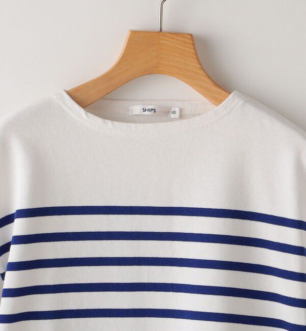 SHIPS KIDS「SHIPS KIDS:100～155cm / パネル ボーダー ワンピース」|ワンピース|