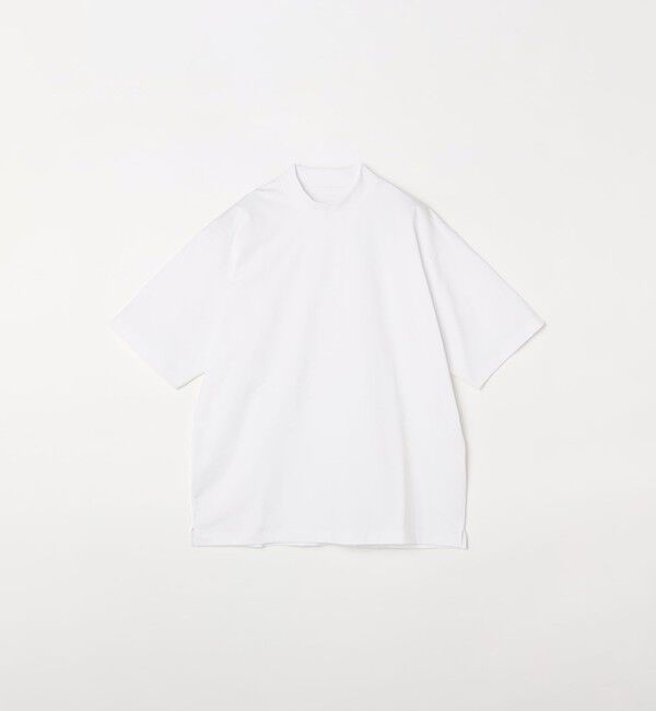 SHIPS any「SHIPS any:〈接触冷感/遮熱/UVカット機能等〉サマーファンクション モックネック Tシャツ 26SS◇」|Tシャツ・カットソー|