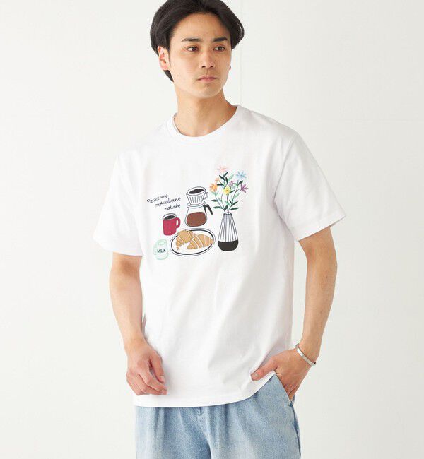 SHIPS Colors 「SHIPS Colors:パッチワーク プリント TEE◇」|Tシャツ・カットソー|