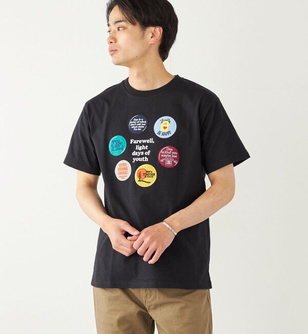 SHIPS Colors 「SHIPS Colors:パッチワーク プリント TEE◇」|Tシャツ・カットソー|