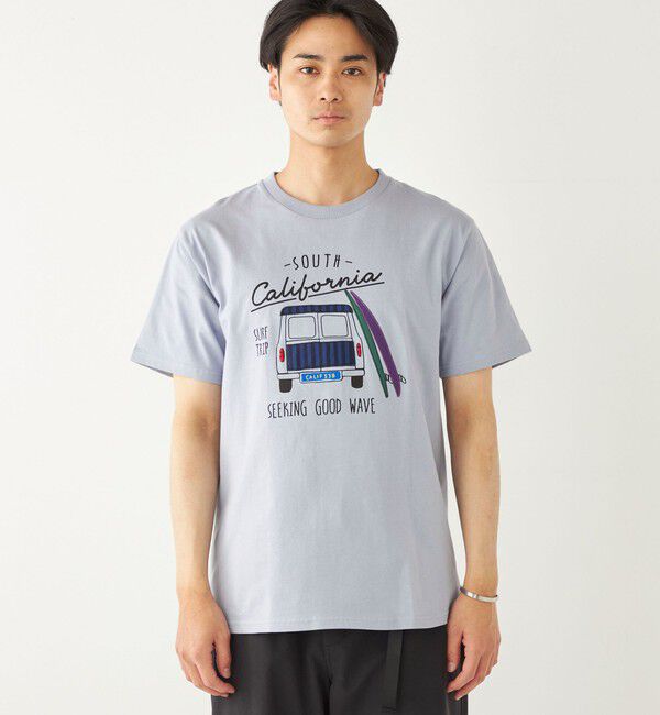 SHIPS Colors 「SHIPS Colors:パッチワーク プリント TEE◇」|Tシャツ・カットソー|