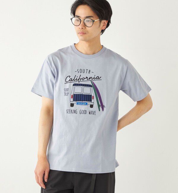 SHIPS Colors 「SHIPS Colors:パッチワーク プリント TEE◇」|Tシャツ・カットソー|