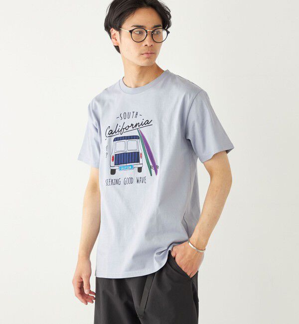 SHIPS Colors 「SHIPS Colors:パッチワーク プリント TEE◇」|Tシャツ・カットソー|