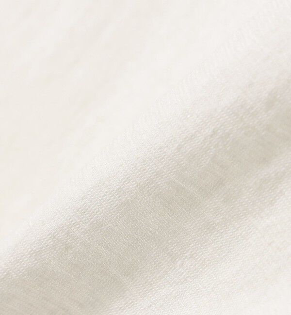 SHIPS for women「Onit:〈手洗い可能〉コットン リネン Uネック タンクトップ」|タンクトップ|