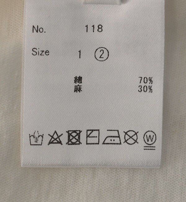 SHIPS for women「Onit:〈手洗い可能〉コットン リネン Uネック タンクトップ」|タンクトップ|