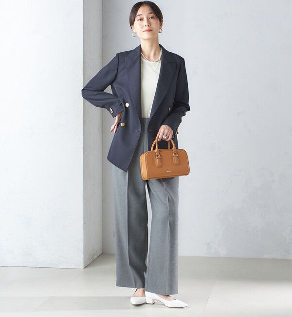 SHIPS for women「ウール ギャバ ダブル ブレザー」|テーラードジャケット|