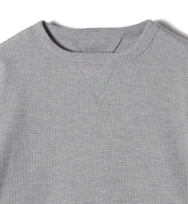 SHIPS for women「〈洗濯機可能〉ワイド スリーブ ワッフル プルオーバー」|Tシャツ・カットソー|