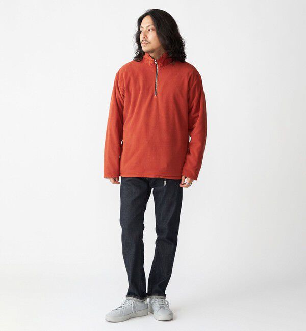 SHIPS「SHIPS: リバーシブル ボーダー フリース ハーフジップ プルオーバー」|プルオーバー|